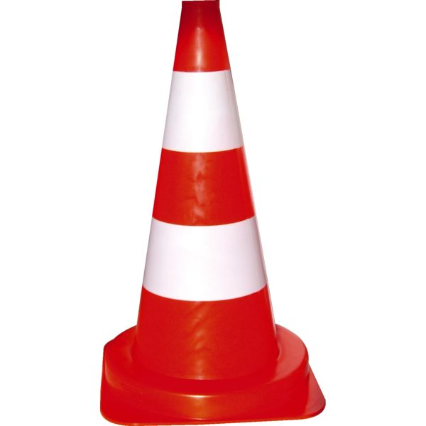 CONE DE SIGNALISATION H 50CM