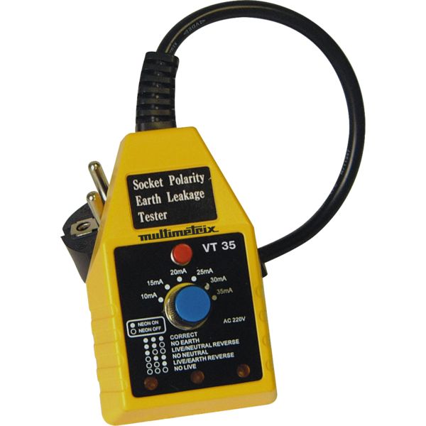 TESTEUR DE PRISE ET DE DIFFRENTIEL VT35