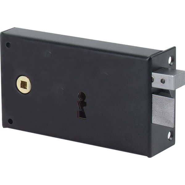 Coffre en applique à chiffre, sens vertical, main gauche