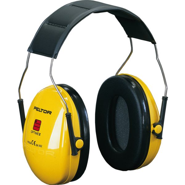 CASQUE ANTIBRUIT OPTIME I   JAUNE