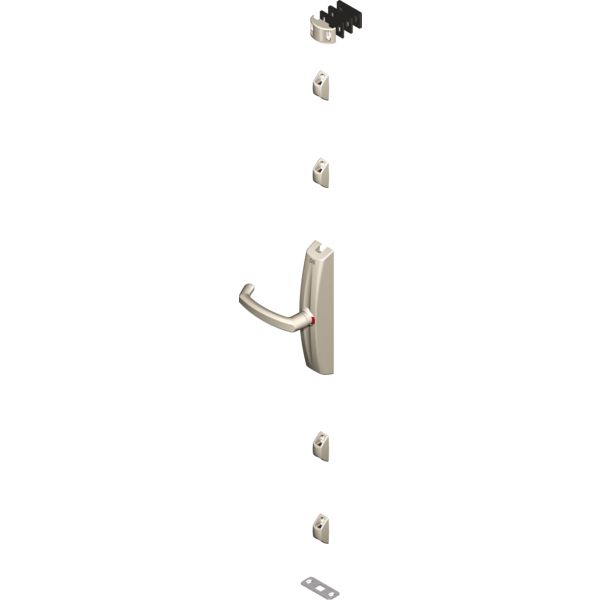 CREMONE POMPIER DUALIS NOIR RAL9005 B3