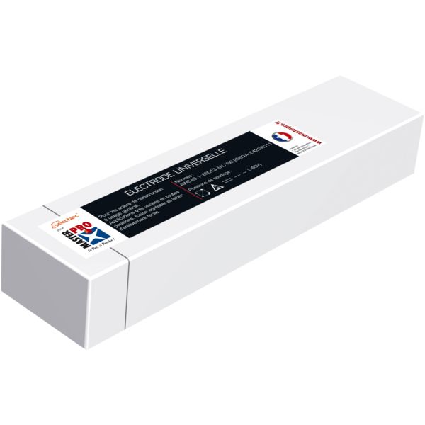 ELECTRODE ACIER UNIVERSELLE MASTER PRO  2,5 MM - 5KG