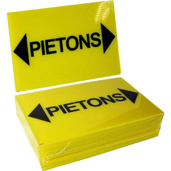 PANNEAUX PORT DU CASQUE OBLIGATOIRE - SACHET DE 25 PANNEAUX