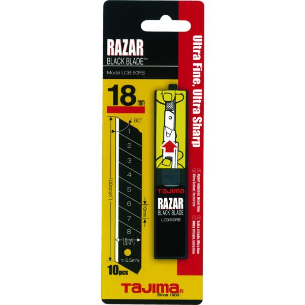 LAME DE CUTTER RAZAR BLACK DE 25 MM
