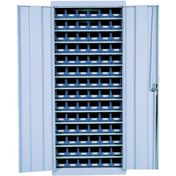 ARMOIRE SANS PORTE + 84 BACS 1L