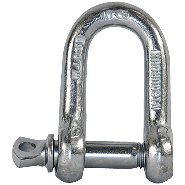 MANILLE DROITE STD  ZN  -  CMU : 650 KG    : 14 MM