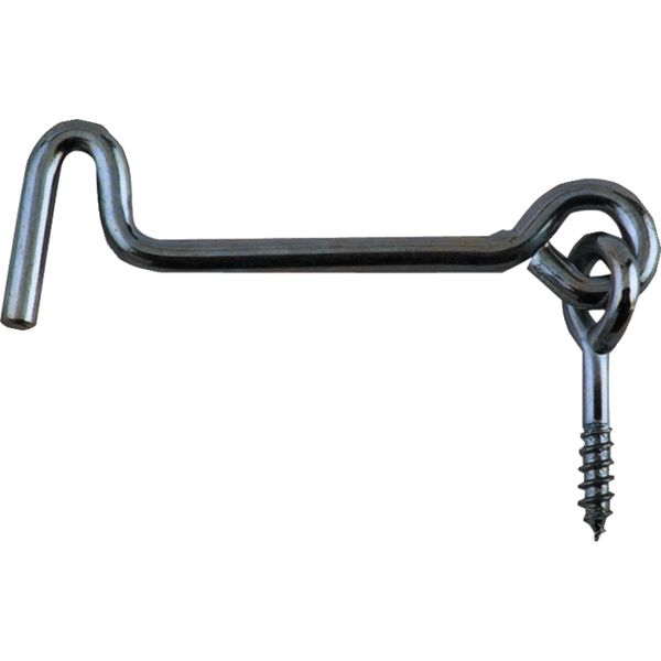 CROCHET DE CONTREVENT 6X200 ZING.BLANC