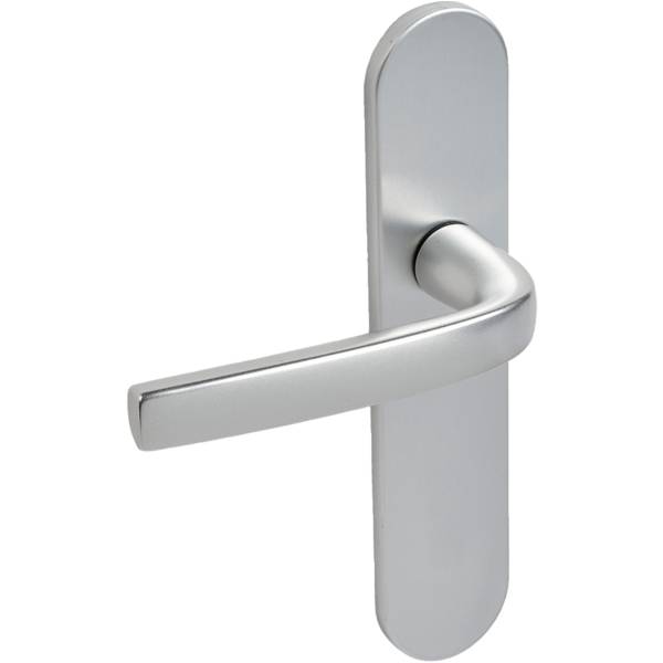 ENSEMBLE LOGIO - PETITE PLAQUE- ENTRAXE 165MM - CLE L -ARGENT