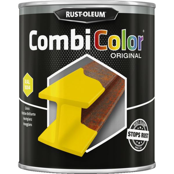 PEINTURE ANTIROUIL 2.5L COMBICOLOR BRIL. VERT RAL 6005