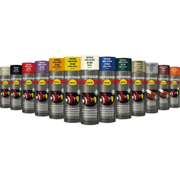 PEINTURE AEROSOL HARD MAT GRIS 7035 500ML