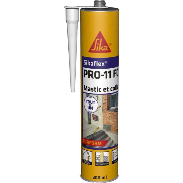 MASTIC COLLE POLYURETHANE SIKAFLEX PRO 11 FC  GRIS