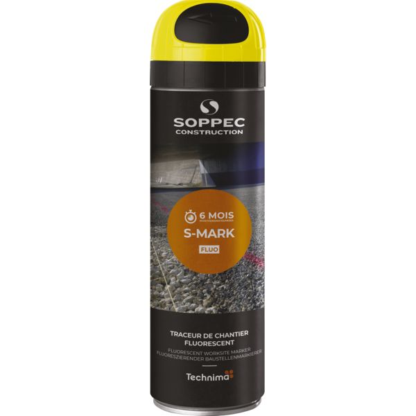 TRACEUR DE CHANTIER BLANC TP  FLUO S-MARK