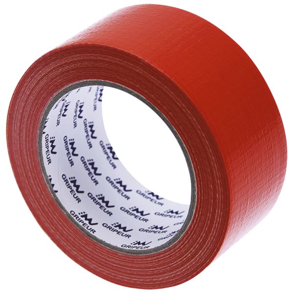 RUBAN ADHESIF TOILE GRIPEUR - SPECIAL FACADIER - 48MM X 25M - ORANGE