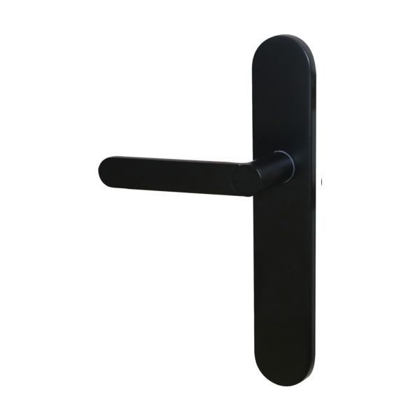 ENSEMBLE . POIGNEE PORTE MEUDON BCC NOIR ALUMINIUM