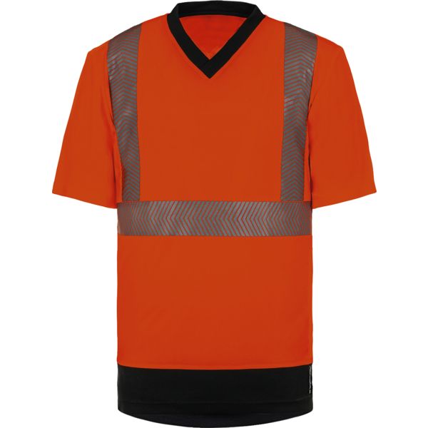 T SHIRT HV HELIUM MANCHES COURTES ORANGE FLUO T.S