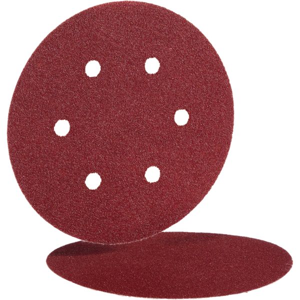 DISQUE PAPIER BW115 VELOURS   150MM 6 TROUS GRAIN 40 (BOITE DE