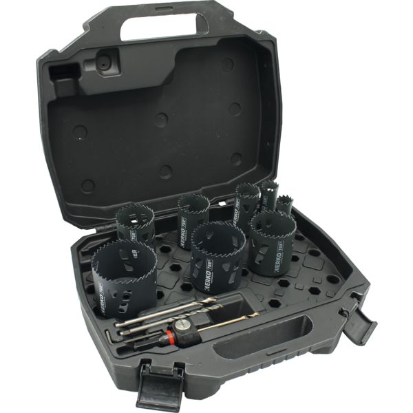 TREPAN CARBURE TUNGSTEN-K COFFRET 9DIA 22-102MM