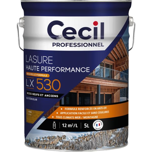 LASURE LONGUE DURE LX530 CHENE CLAIR 1L