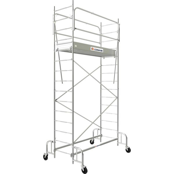 ECHAFAUDAGE JUNIOR 200 ROULANT PL : 1.80M - HT TRAV : 3.80M