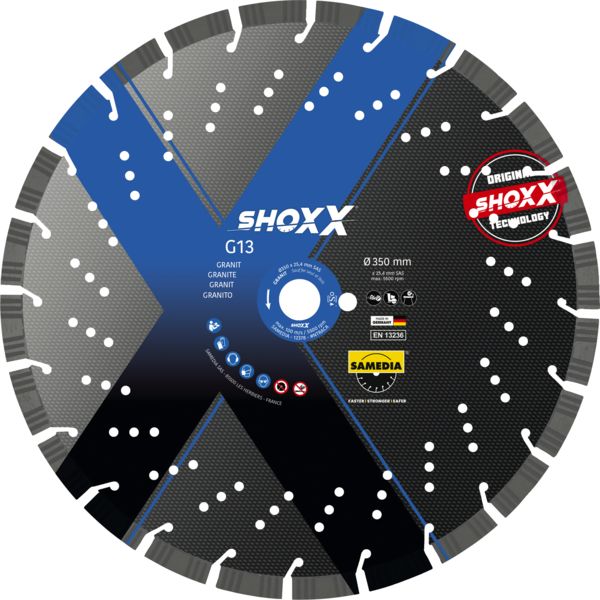 DISQUE DIAMANT SHOXX G13  -   230 MM