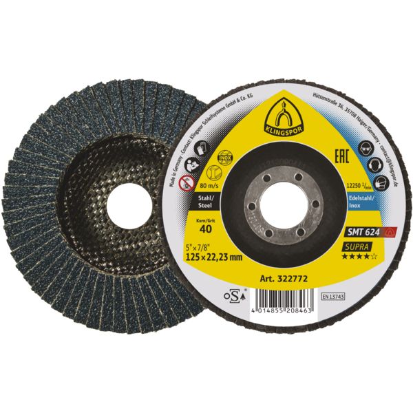 DISQUE  LAMELLES ACIER ET INOX