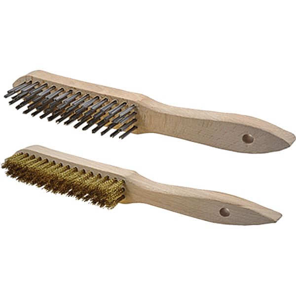 BROSSE  MAIN LAITON ONDUL