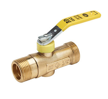 ROBINET MM 20X27 POIGNE JAUNE