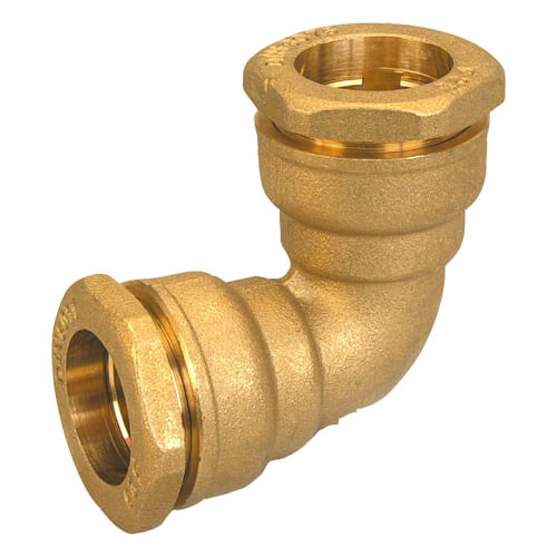 COUDE LAITON POUR POLYETHYLENE D.40