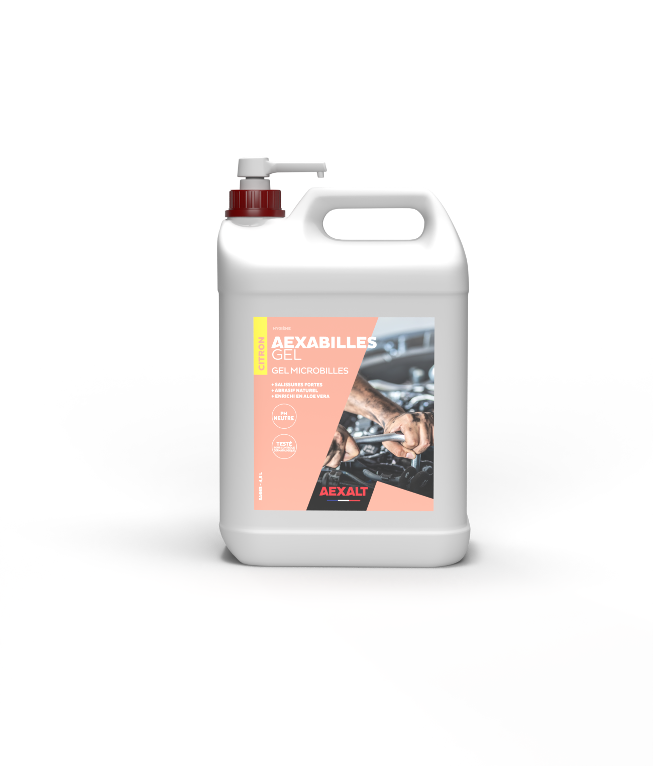 AEXABILLES GEL CITRON  - 4,5L AVEC POMPE